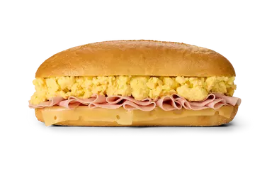 Ham, Scrambled Egg & Cheese Hoagie