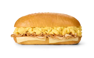 Oven Roasted Turkey, Scrambled Egg & Cheese Hoagie