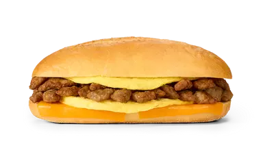 Sausage & Egg Omelet Hoagie