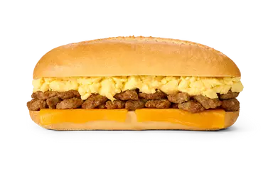 Sausage, Scrambled Egg & Cheese Hoagie