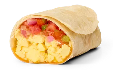Scrambled Egg Burrito