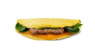 Turkey Sausage Egg Omelet Bowl
