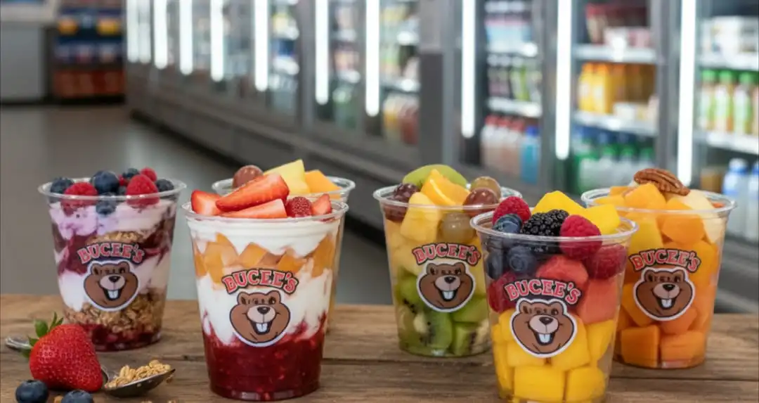 Buc-ee's Breakfast Menu 2026: Calories, Prices & Pro Tips 13 Yogurt Parfait & Fruit Cups