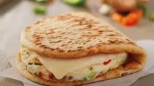 Veggie Egg White Omelet Sandwich
