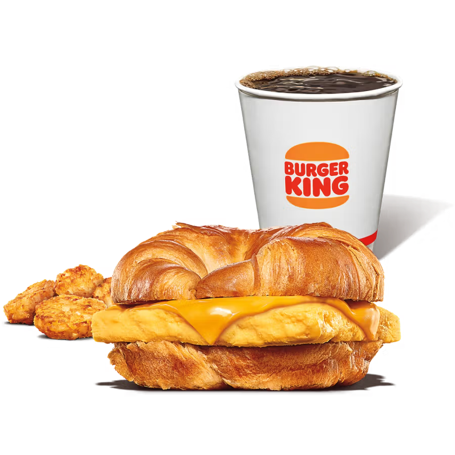 Egg & Cheese Croissan'wich Meal Small