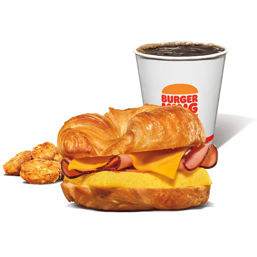 Ham, Egg & Cheese Croissan'wich Meal
